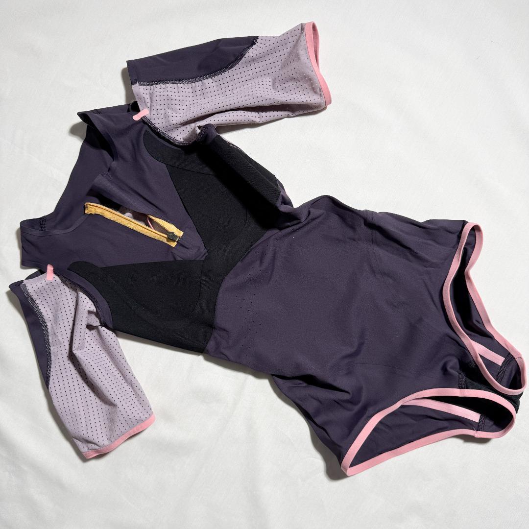 adidas アディダス 女子陸上 レーシングレオタード UK XS