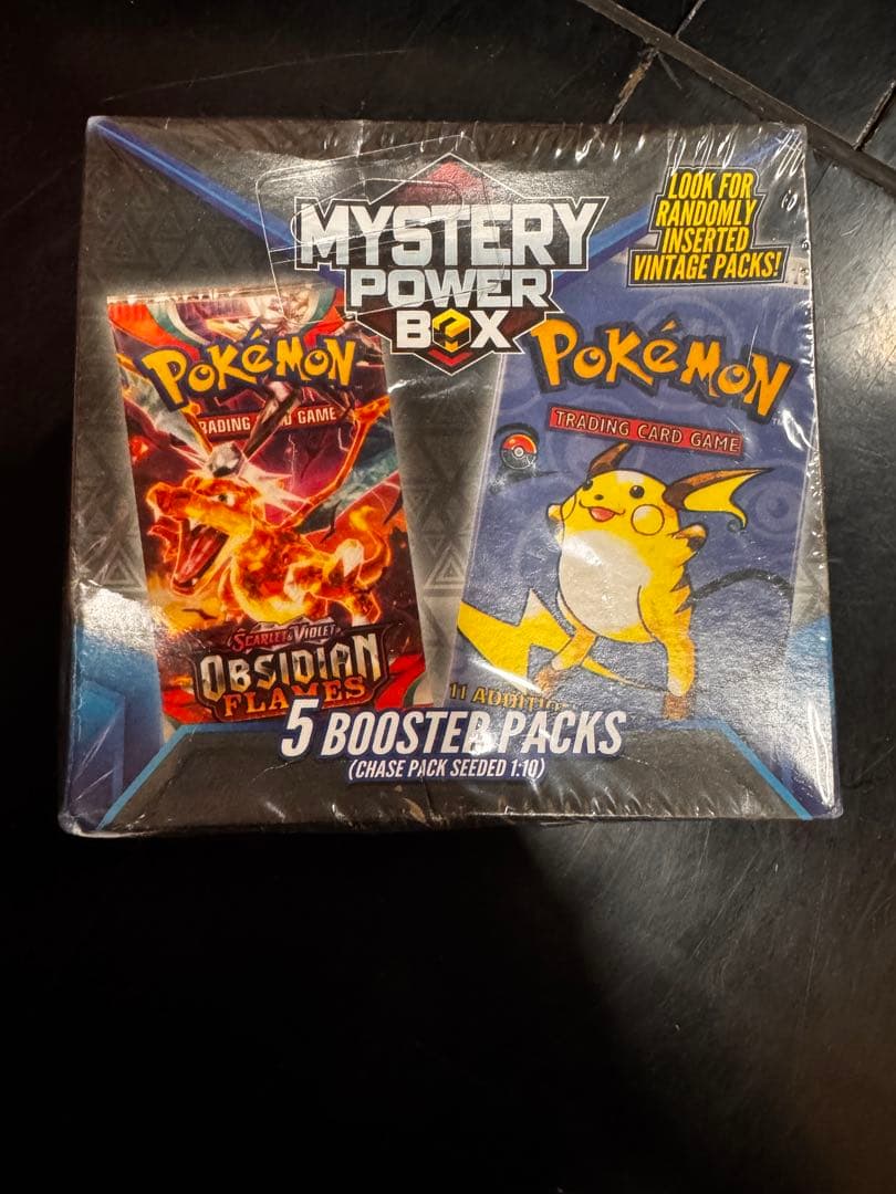英語版 海外限定 ポケモンカード ミステリーパワーキューブボックス