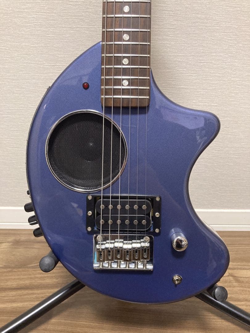 FERNANDES DIGI-ZO HYPER 青 ブルー コンデンサ交換済み