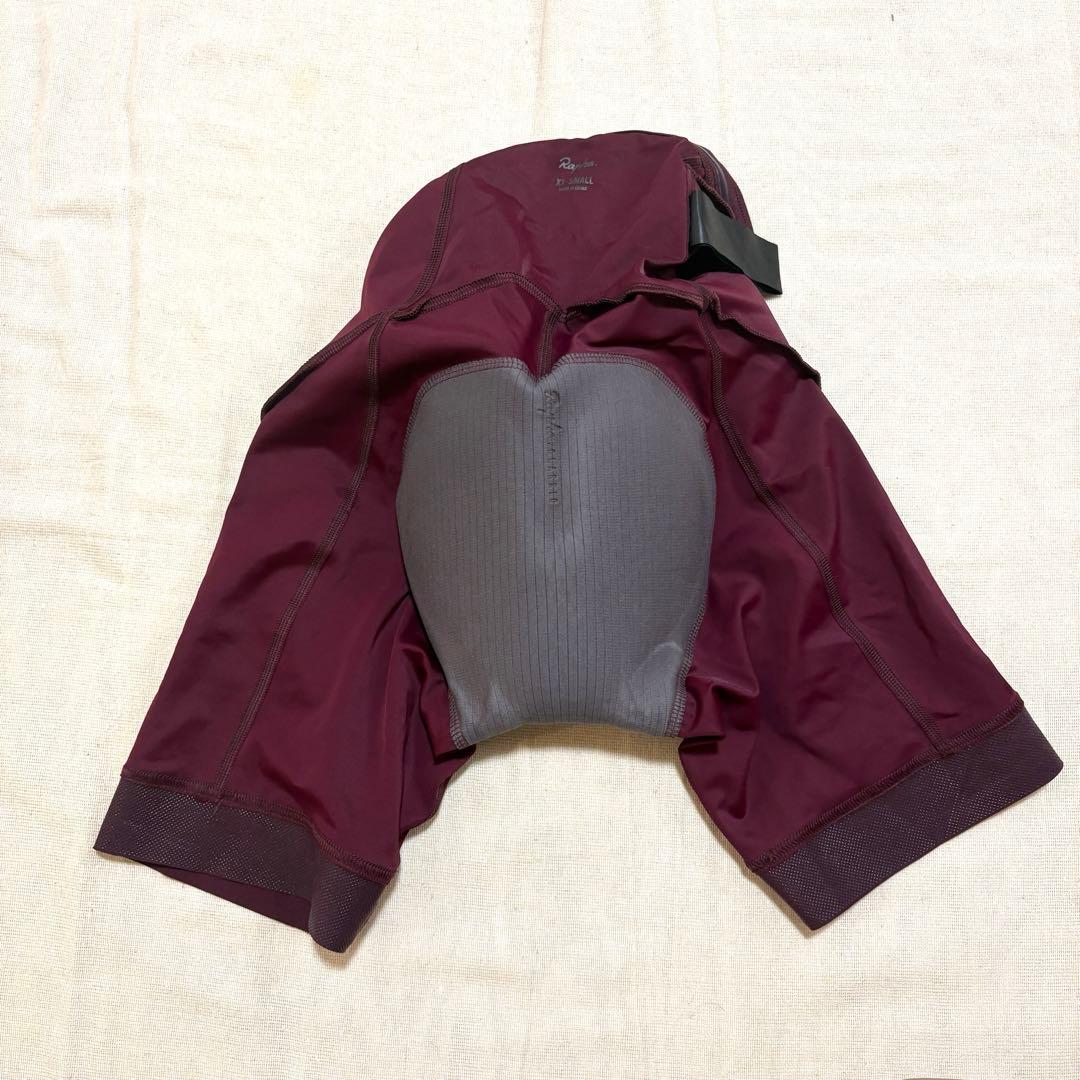 Rapha パット付サイクルパンツ　ワインレッド