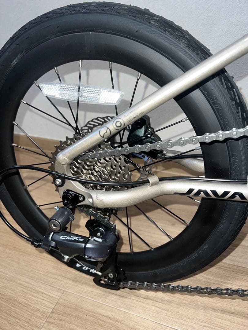 競速アルミ合金 Brompton同系 16インチ 折りたたみ自転車