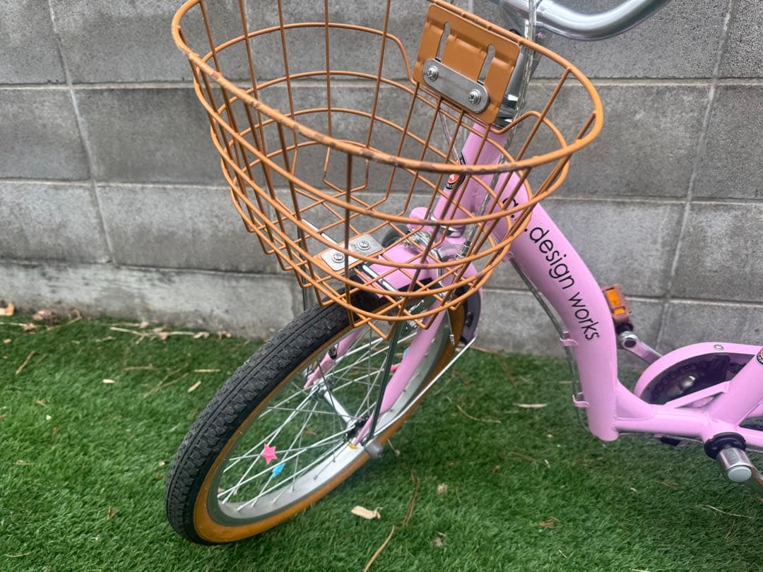 【送料込み】18インチ自転車 女の子向け