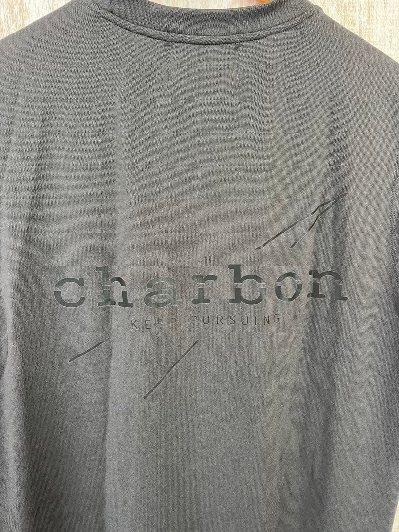 ウォーキング・ランニングウェア charbon DRY SMOOTH SLEEVELESS T-SHIRTS