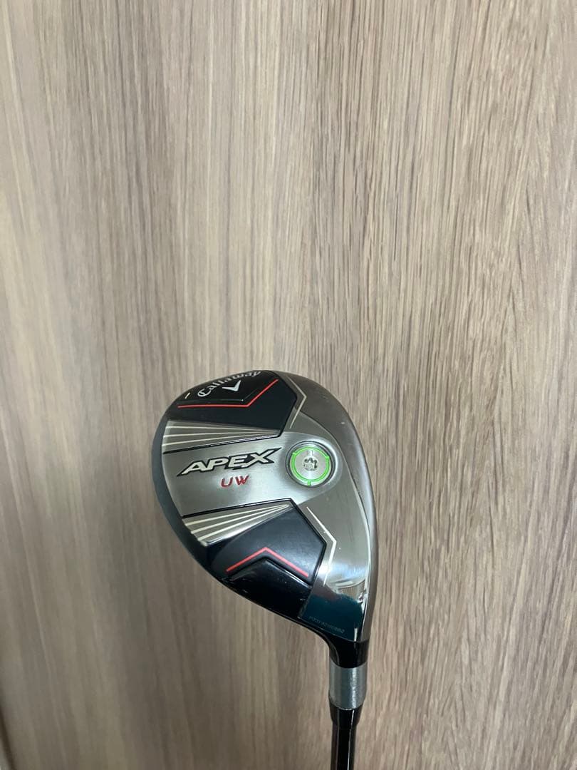値下げ！激レア！キャロウェイ apex uw 19度　ベンタスTR BK 8x