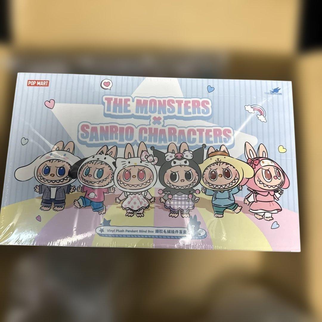 おまけ付き　THE MONSTERS × サンリオ ぬいぐるみペンダントアソート