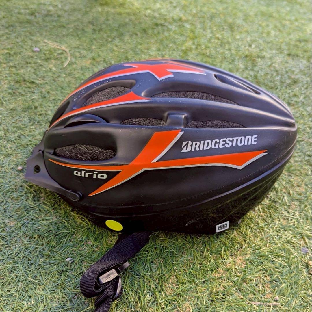 引き取り限定　ブリヂストン キッズ自転車 24インチ　ヘルメット付き