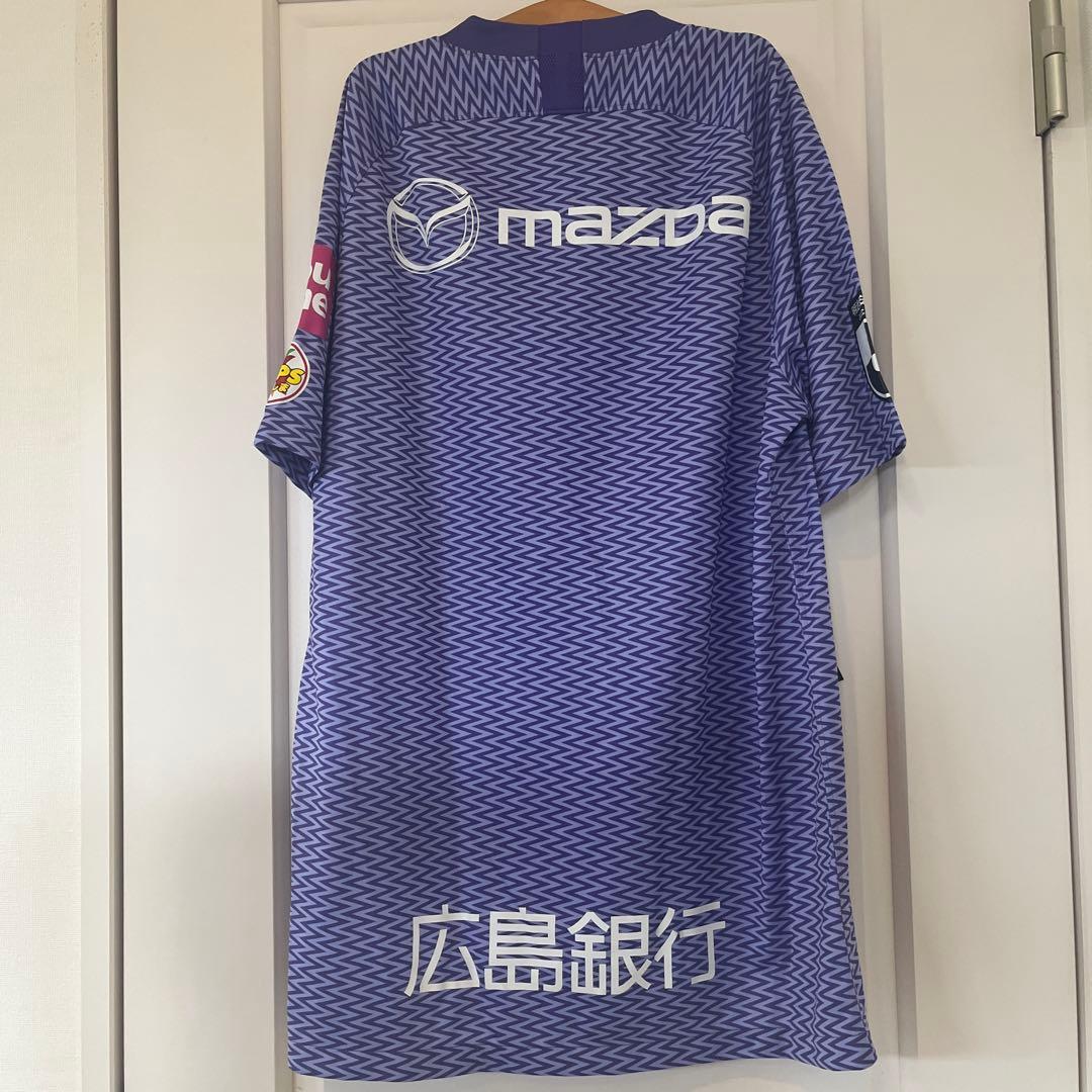 ナイキ 広島 サッカーシャツ 紫色 Jリーグ公認