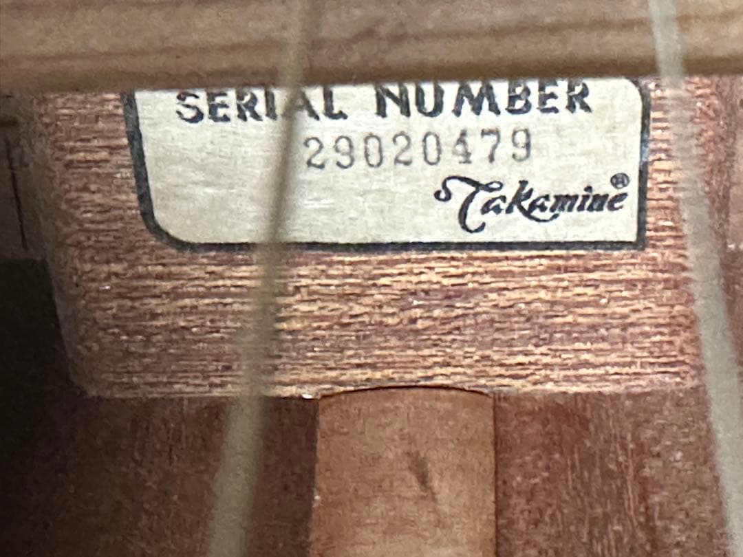 Takamine TSS-06 オール単板　修理有り