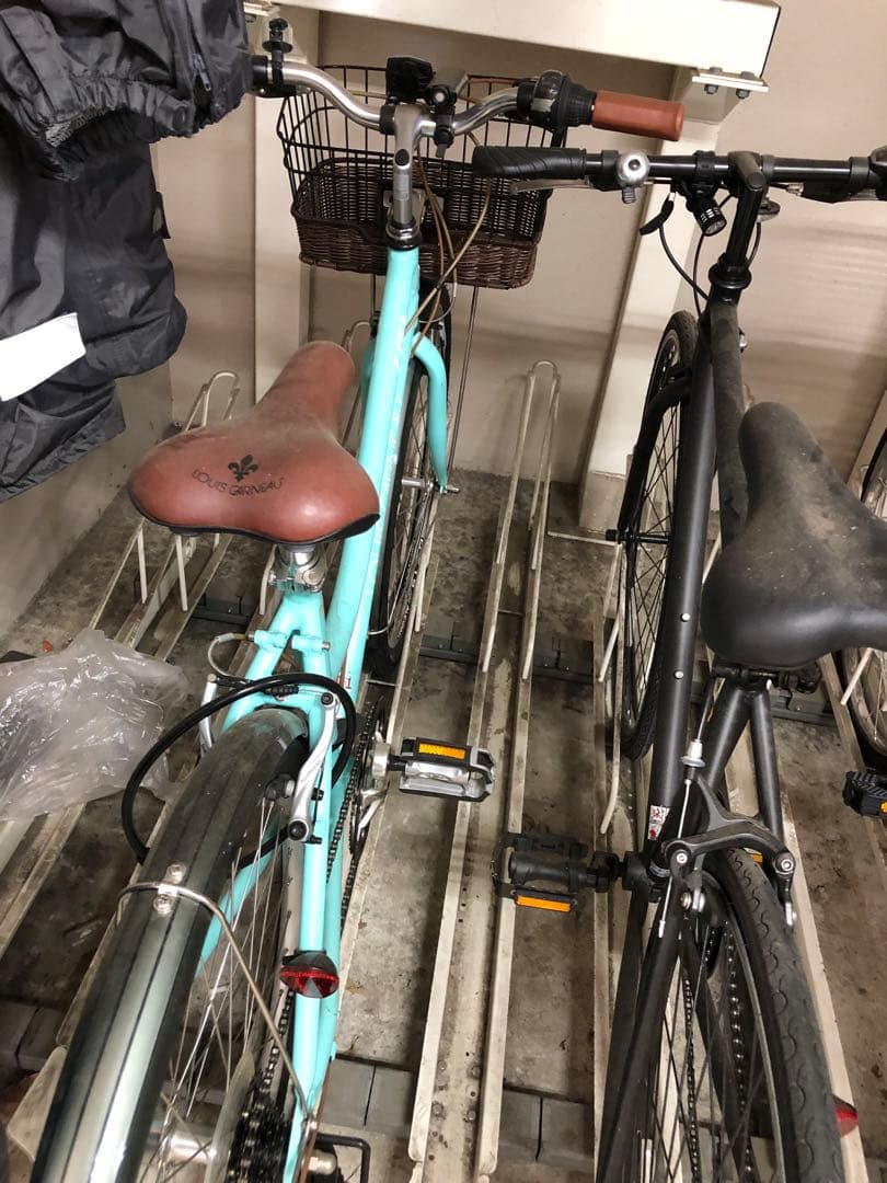 Louis Garneau ルイガノ 水色シティサイクル