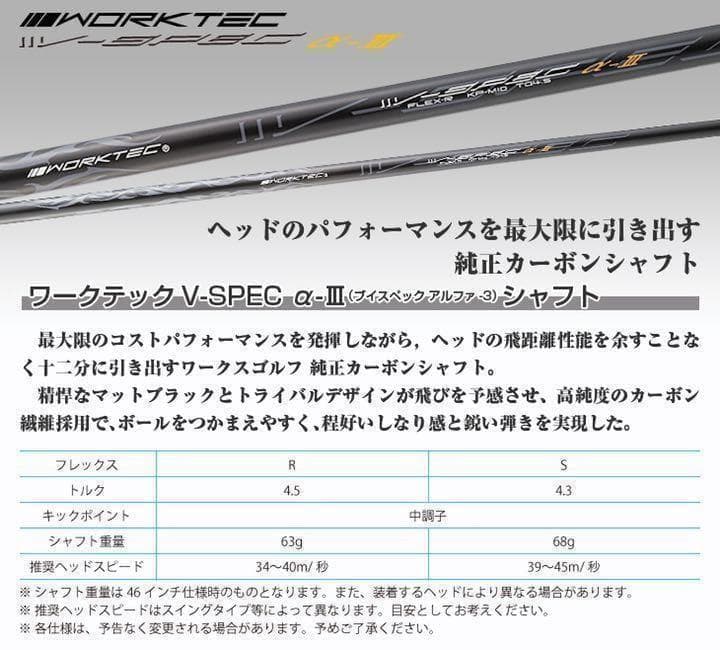 新品でこの破格！雑誌飛距離テストで一番飛んだ！ワークスゴルフハイパーブレードΓ