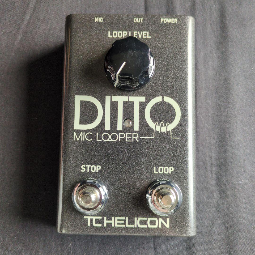 TC HELICON DITTO MIC LOOPER マイク専用ルーパー 美品