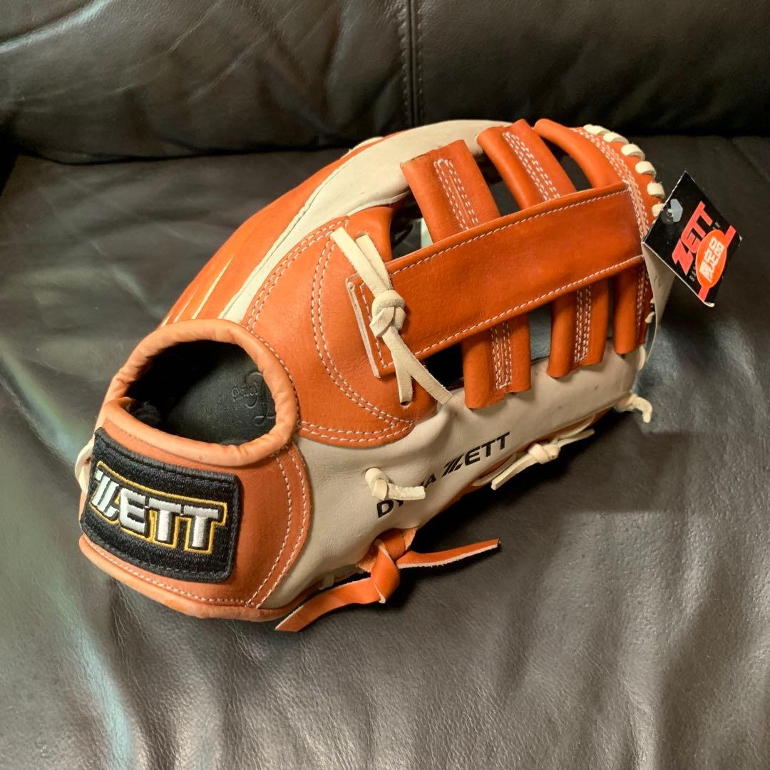 ZETT DYNAMIC LEAGUERS 軟式グローブ 右投げ用　赤星モデル