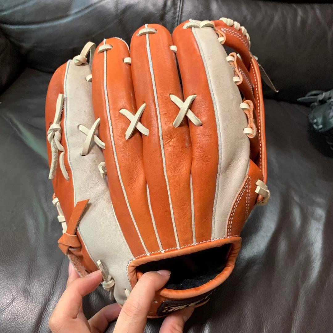 ZETT DYNAMIC LEAGUERS 軟式グローブ 右投げ用　赤星モデル