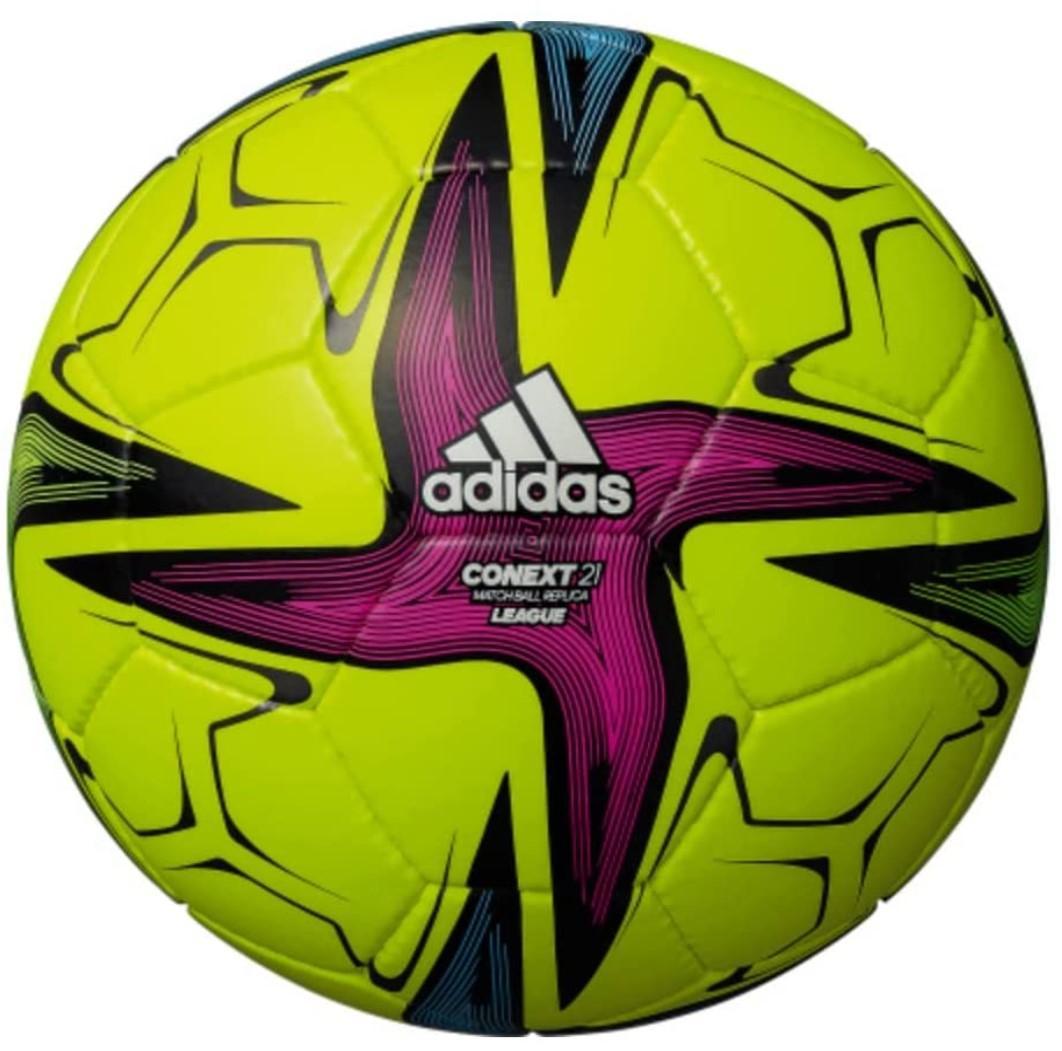 ★大人気！ @アディダス)サッカーボールコネクト21 リーグ 4号　検定球