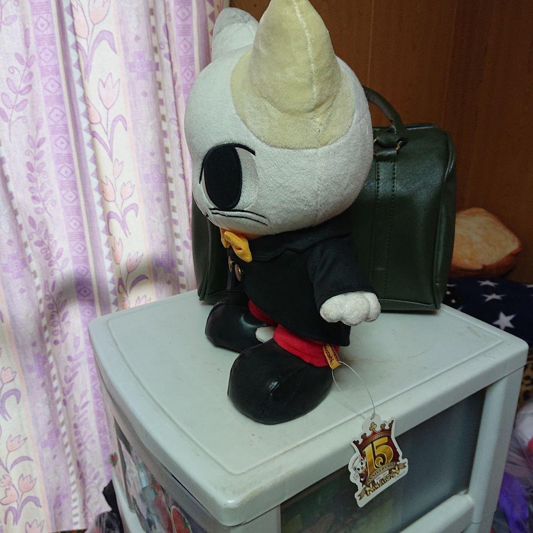 猫のキャラクター ぬいぐるみ スーツ