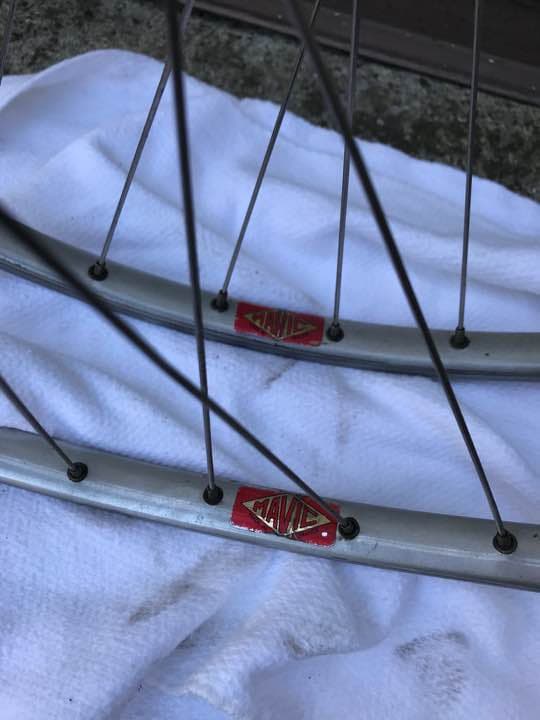 シマノ 前後ホイール MAVIC