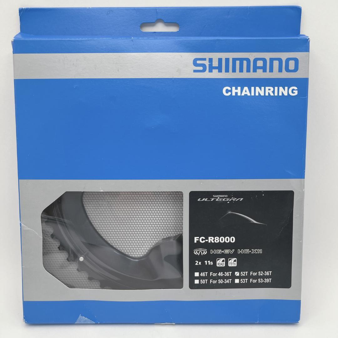 SHIMANO シマノ FC-R8000 52T チェーンリング 52-36T