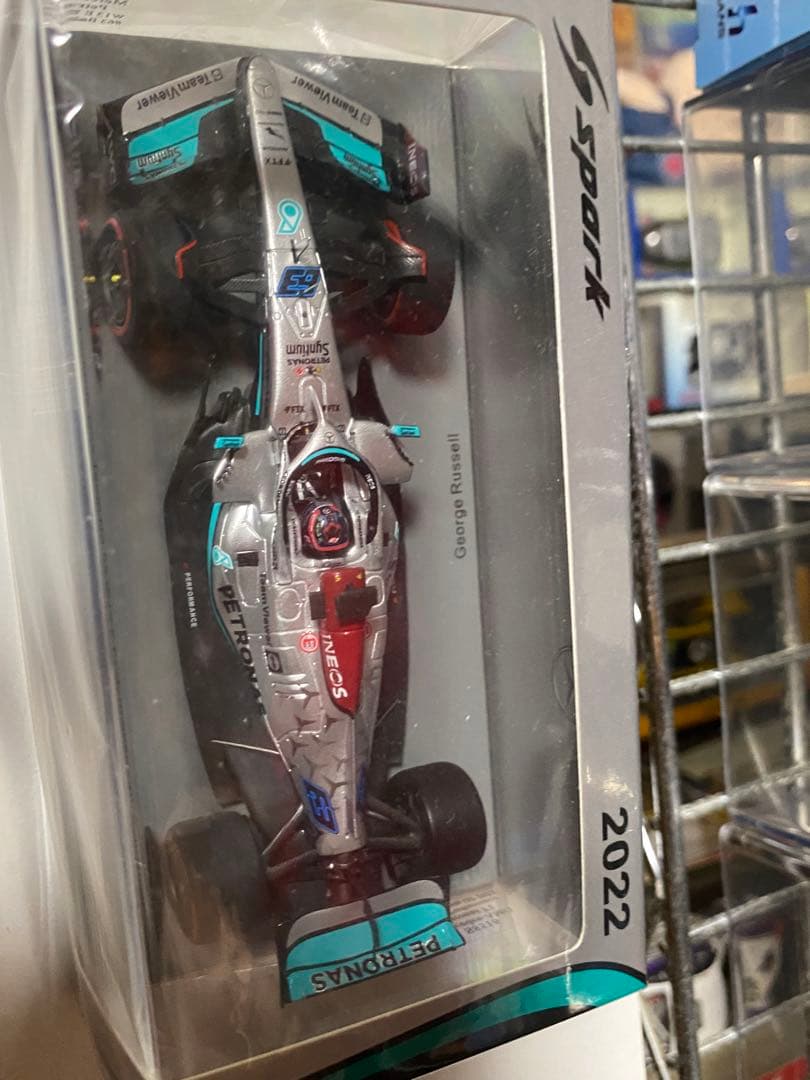 Spark Mercedes F1 2022年モデル 1/43