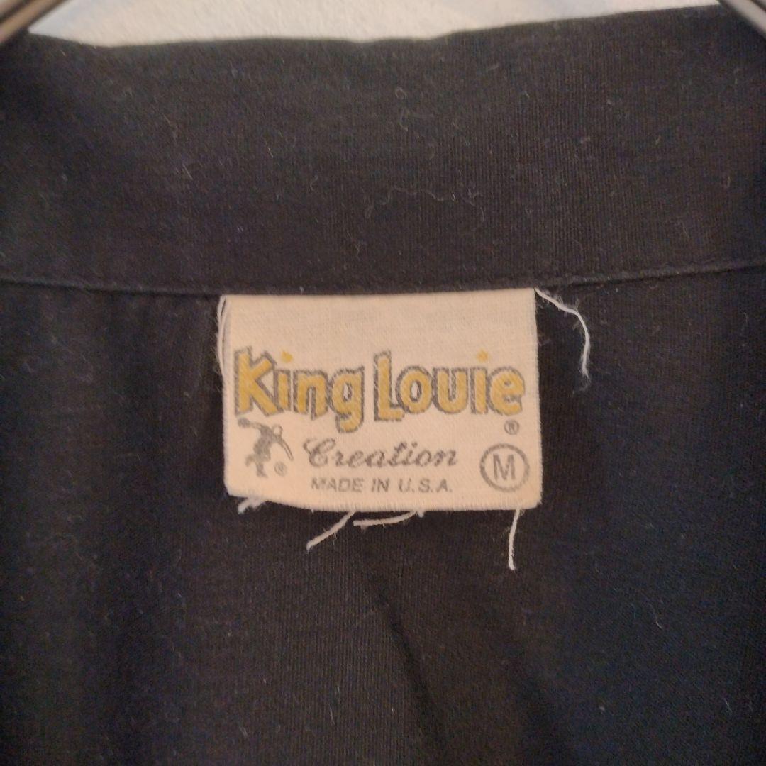 着画　70年代 king louieキングルイ ボウリングシャツ アメカジ us