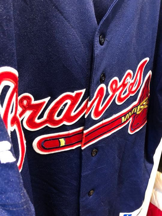 【2月SALE】MLB BROW（ブロー）実使用ユニフォーム　ブレーブス