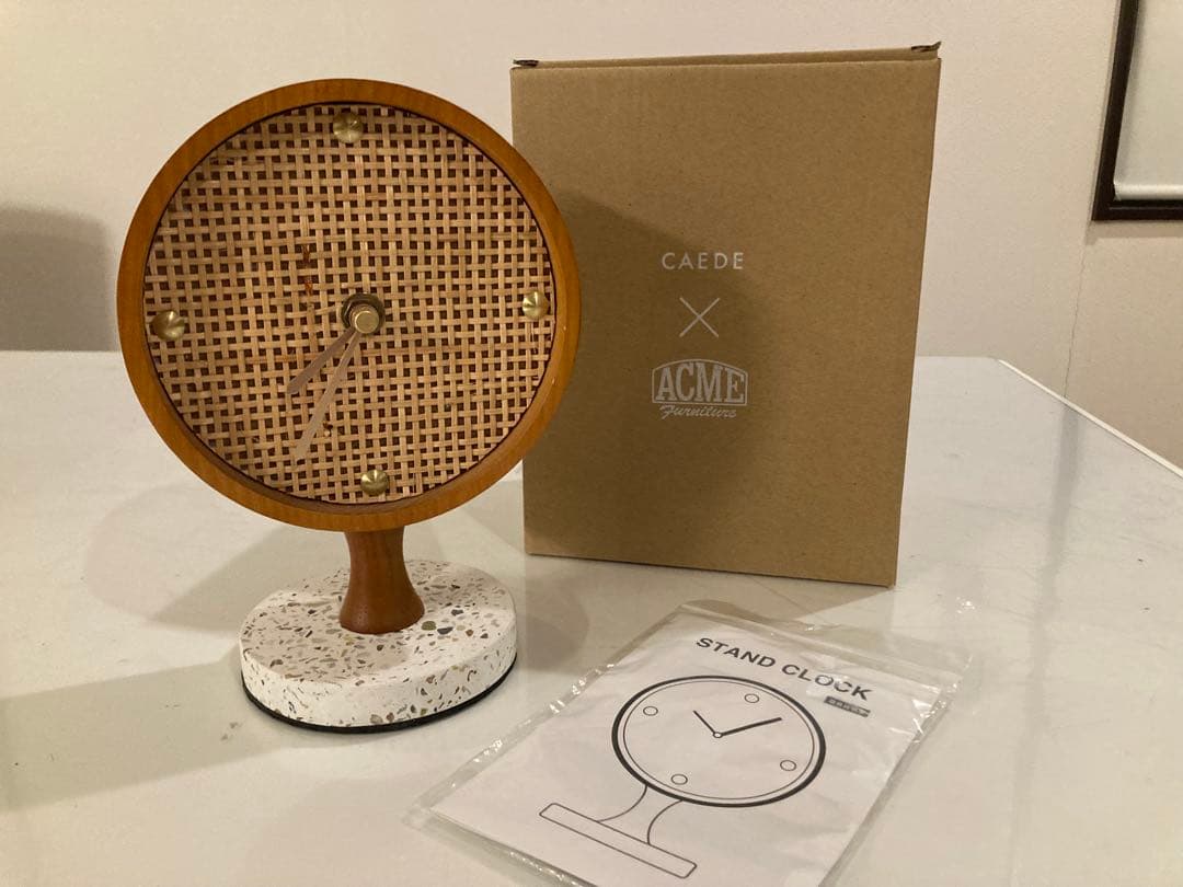 CAEDE ACME FURNITURE STAND CLOCK 置き時計