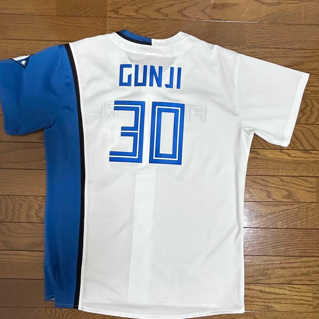 日本ハム 30.郡司裕也 ユニフォーム Lサイズ スイングタオル ショッパー付き