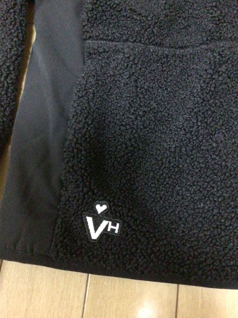 ビバハート　VIVA HEART 新品　ボア中綿トレーナー レディス　黒　38