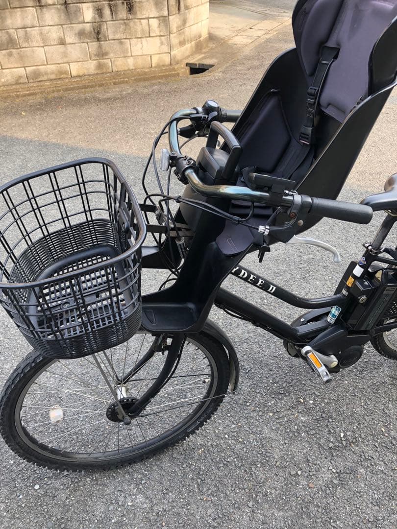 【チャイルドシート前後付き】ブリヂストン　ハイディー2 電動アシスト自転車
