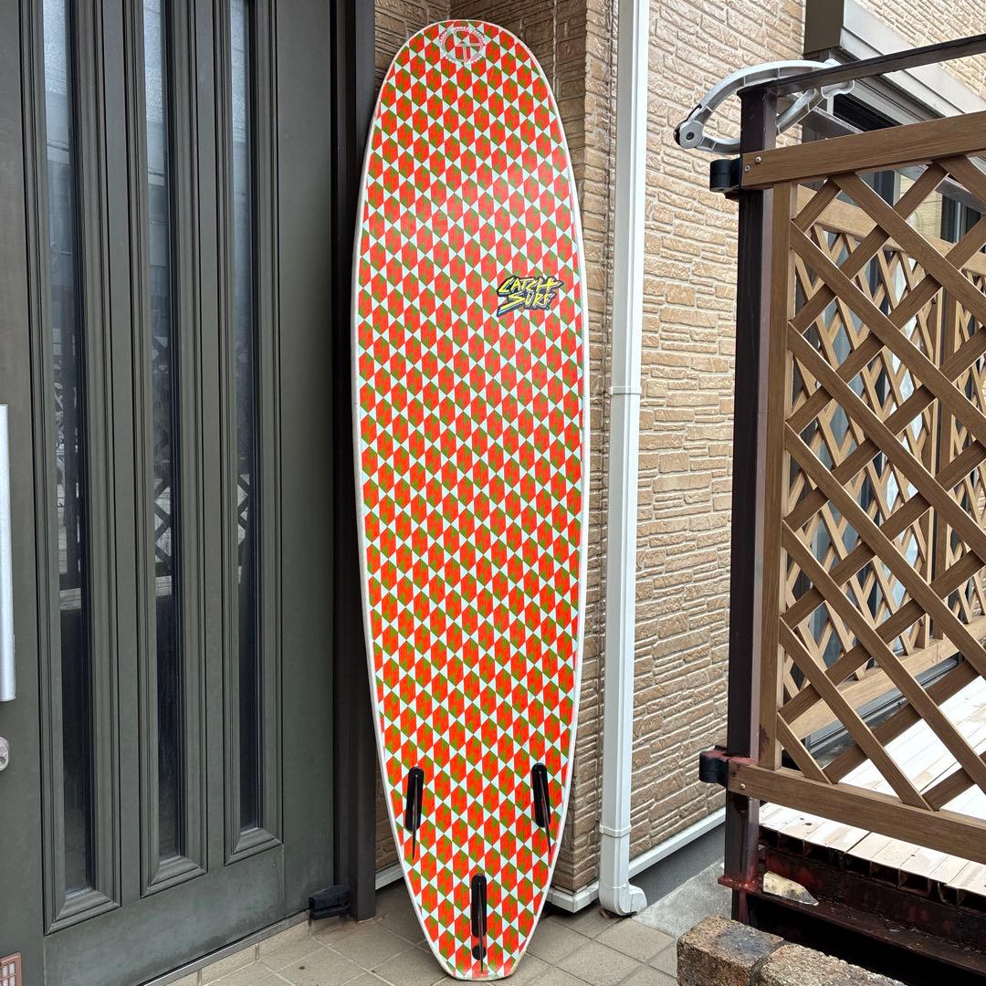 catch surf 7.5ft ソフトボード スポンジボード浮力抜群　湘南引取