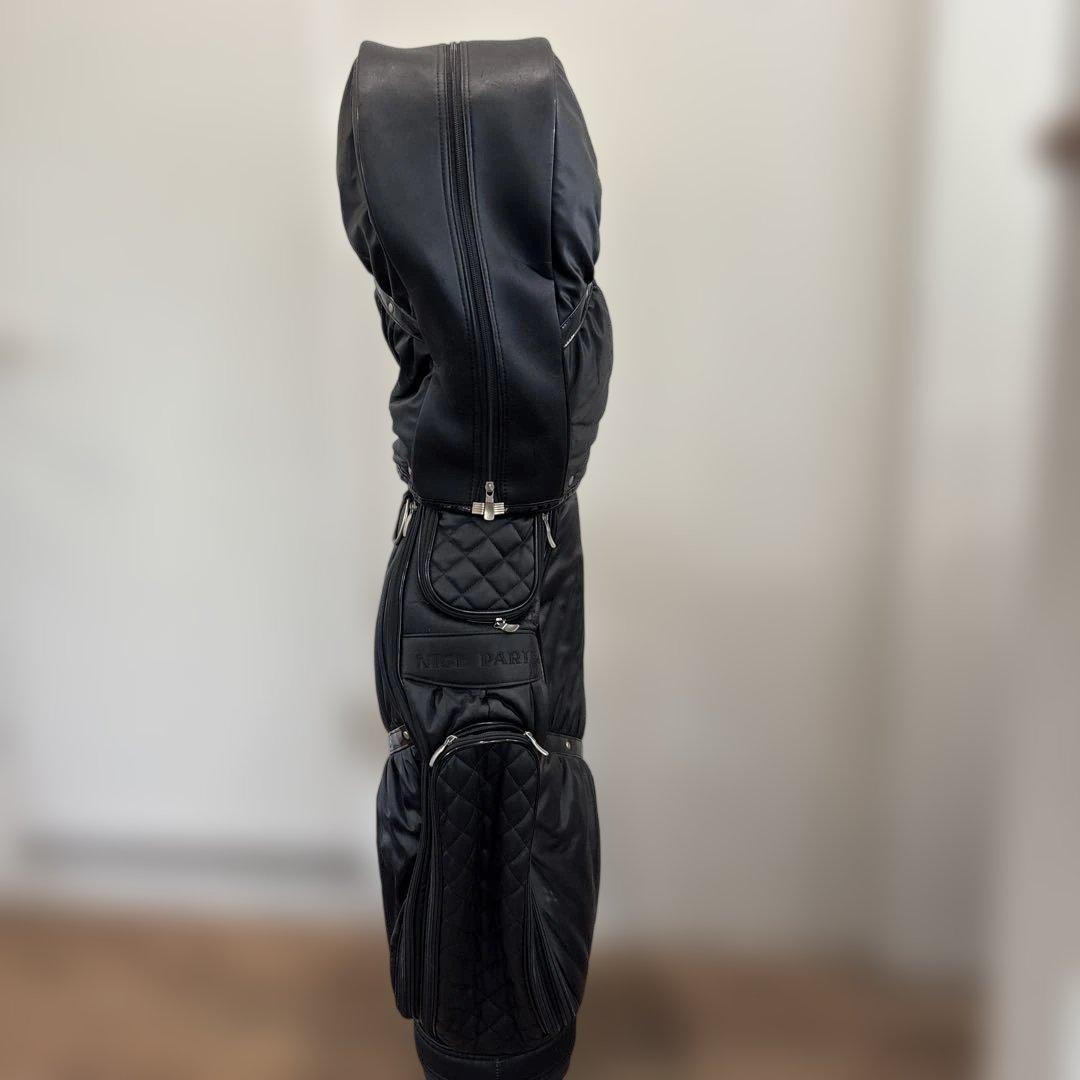 NICE PARIS ブラックキャディバッグ