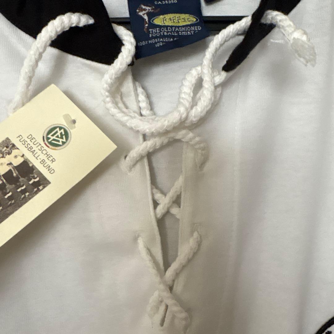 【48-5】西ドイツ代表　リメイク　ヴィンテージシャツ　新品