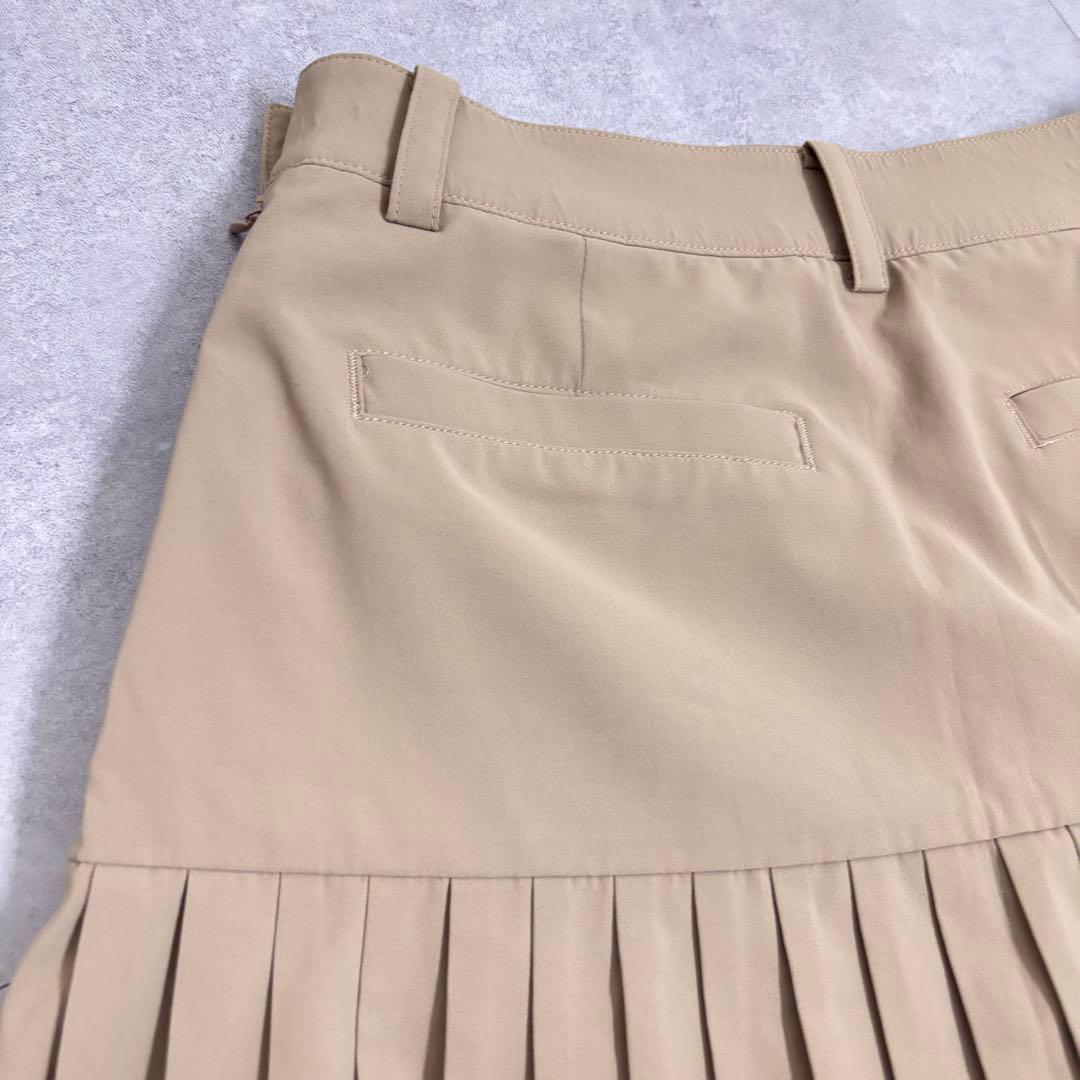 A.P.C.golf 韓国　ゴルフウェア　インナーパンツ　プリーツ　ベージュ　S