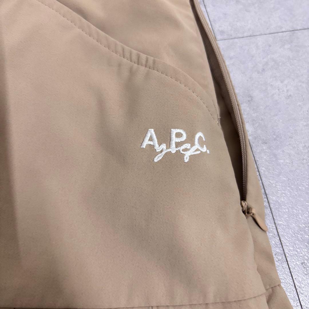 A.P.C.golf 韓国　ゴルフウェア　インナーパンツ　プリーツ　ベージュ　S