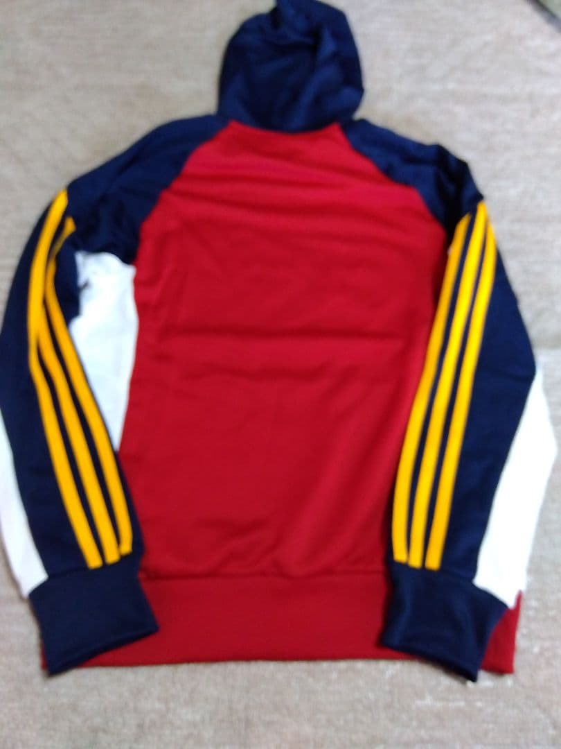 adidas フード付きジャージ上下セット J S