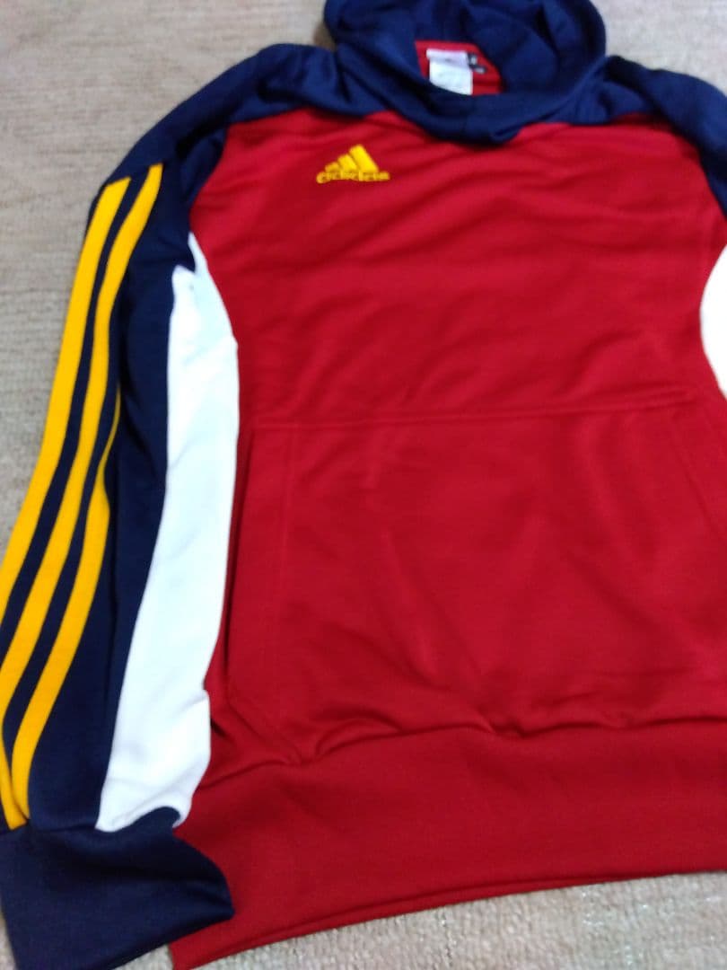 adidas フード付きジャージ上下セット J S