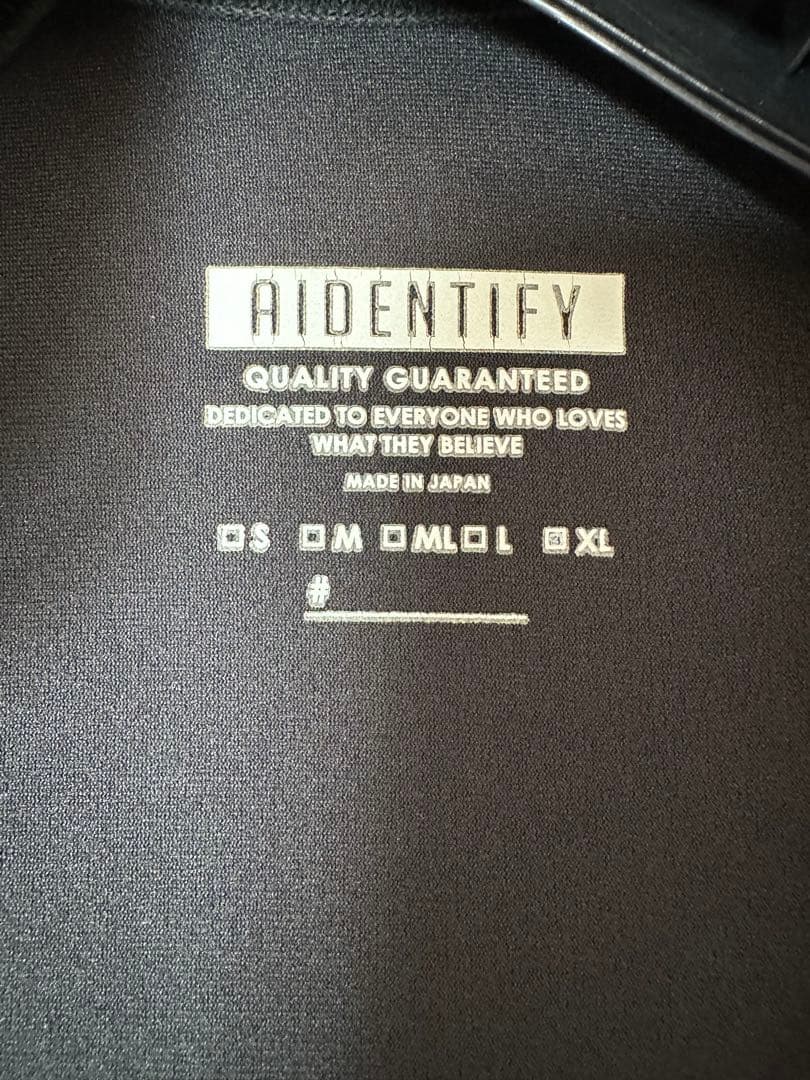 アイデンティファイ　タッパー　1mm　XL ウエット　aidentify