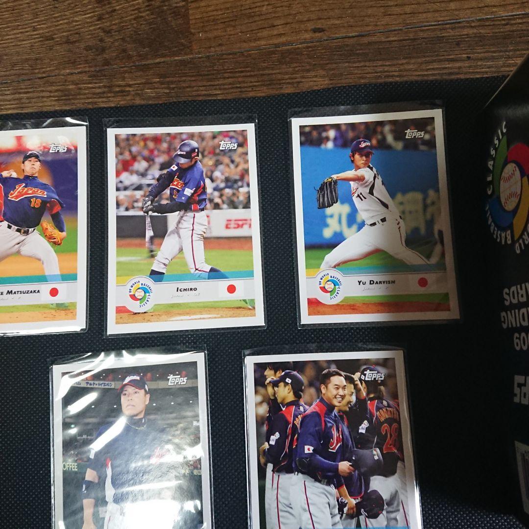 2009WBC toppsトレーディングカード イチロー、ダルビッシュ、松坂他