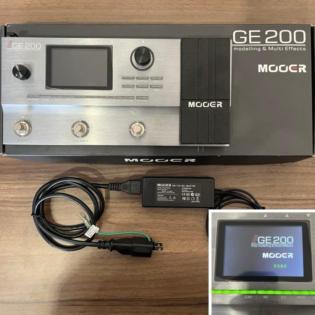 MOOER GE200 マルチエフェクター ギター エフェクター