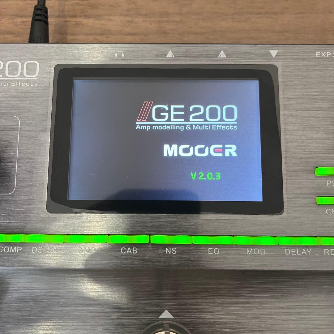 MOOER GE200 マルチエフェクター ギター エフェクター