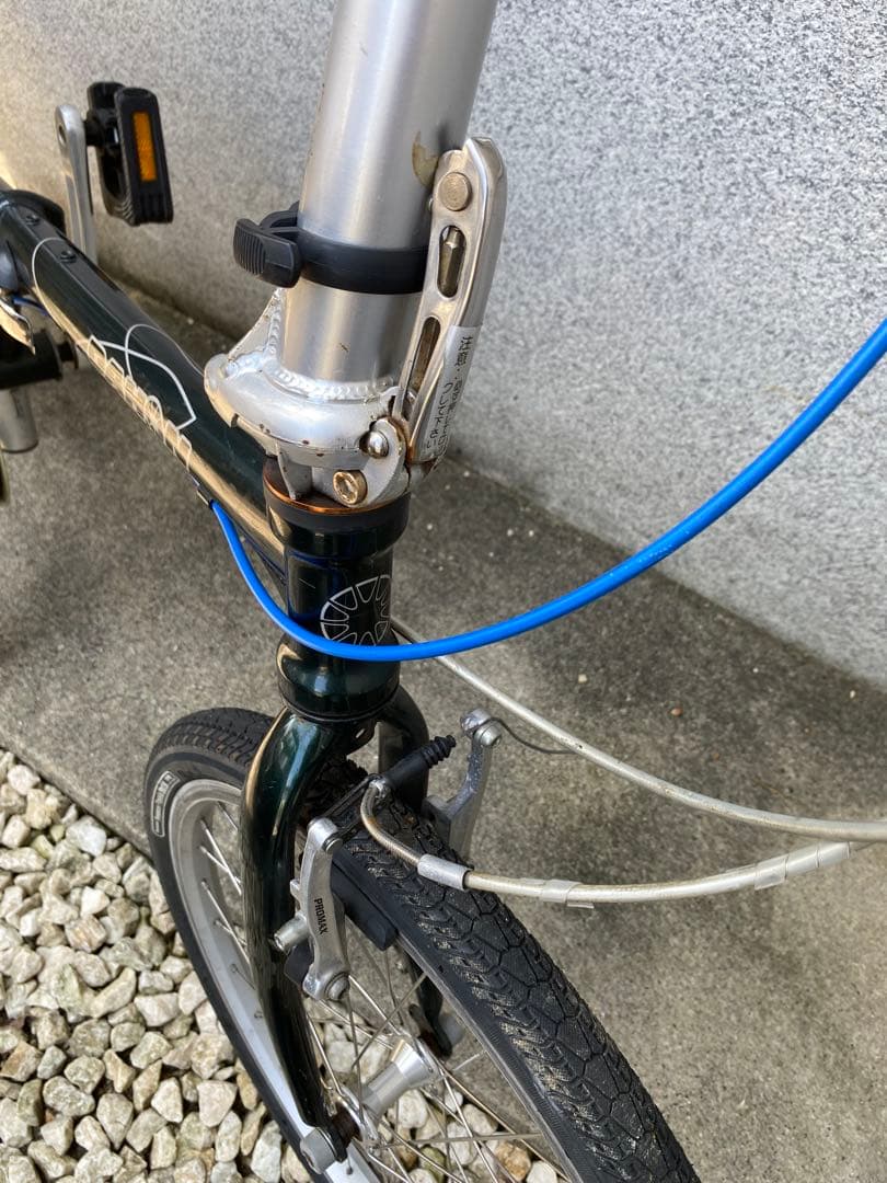 DAHON broad walk 折りたたみ自転車 濃いめのグリーン
