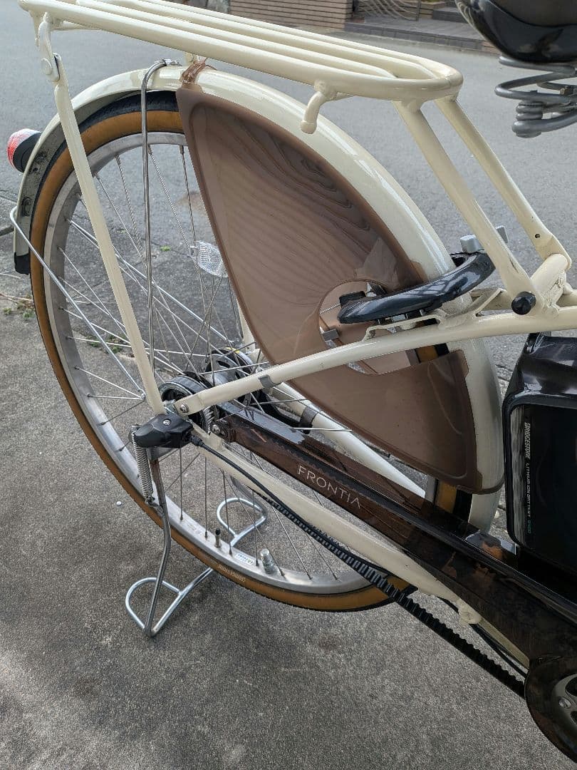 ブリジストン電動アシスト自転車♢送料込♢2022/2購入物置保管♢ベルト式