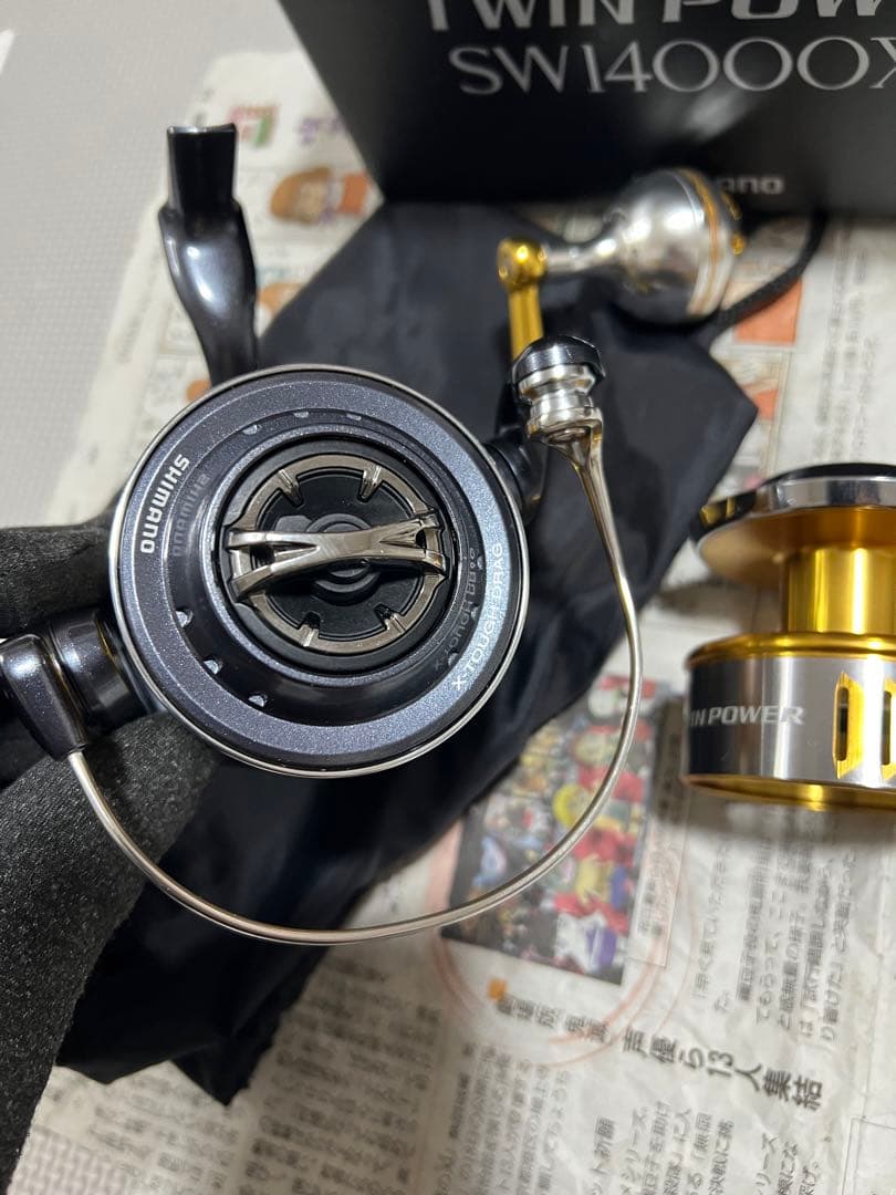15ツインパワーSW14000XG スプール付き(セット)