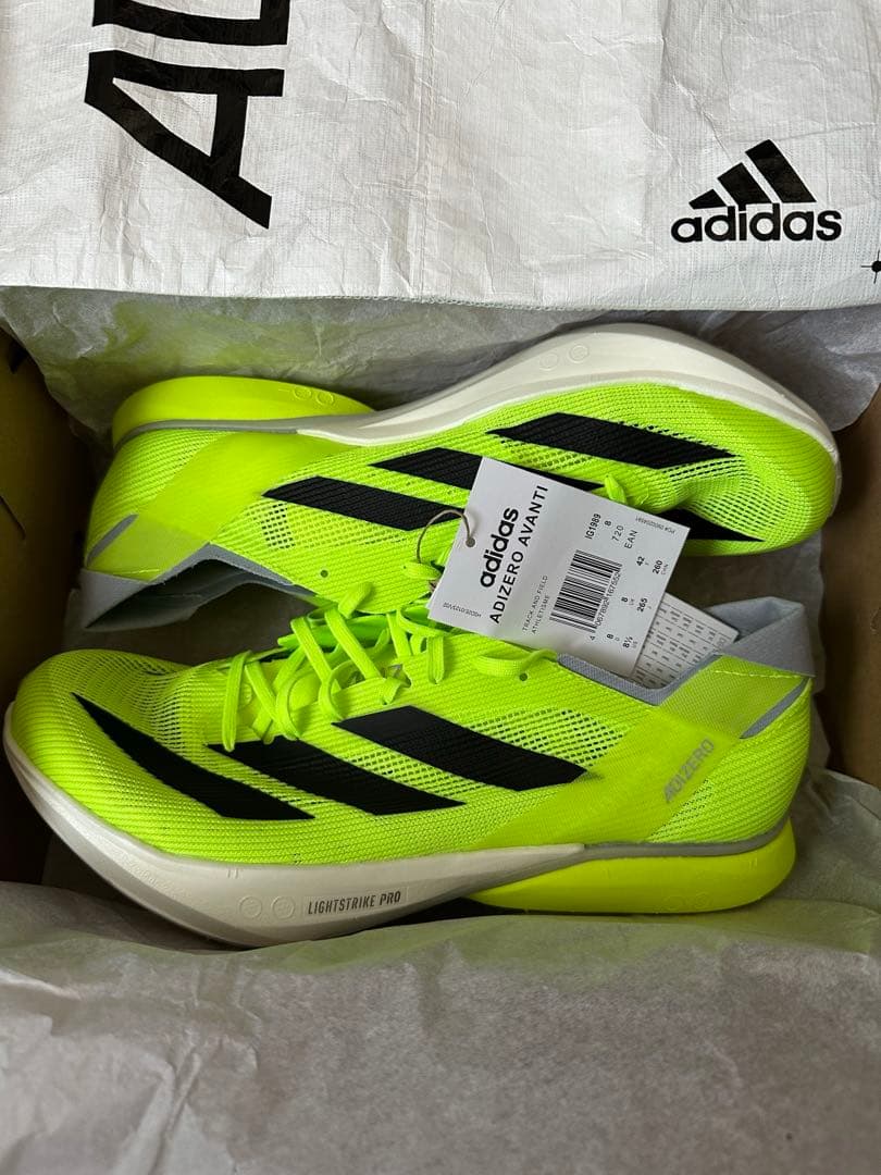 【新品未使用】アディダス adidas ADIZERO AVANTI