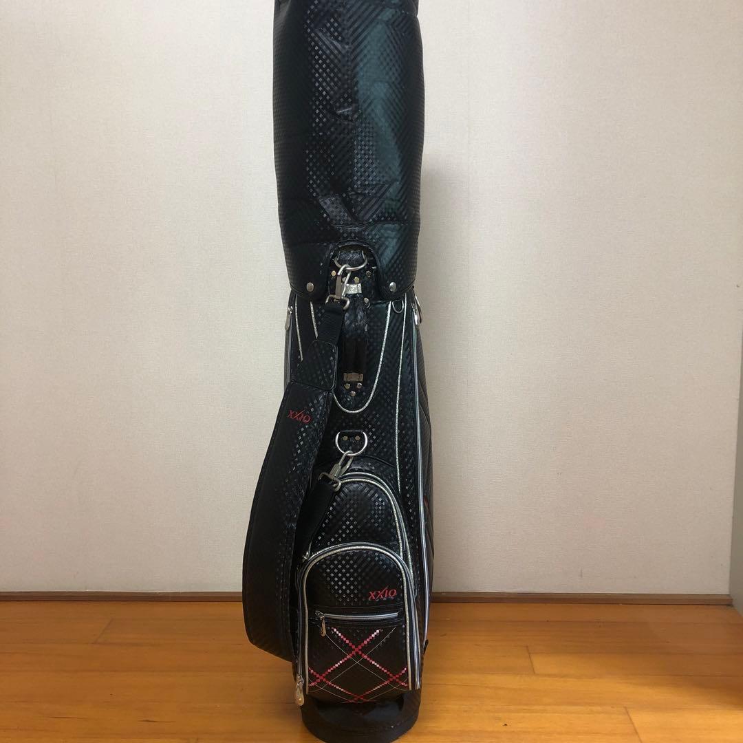 XXIO ゼクシオ キャディバッグ ブラック フード付き