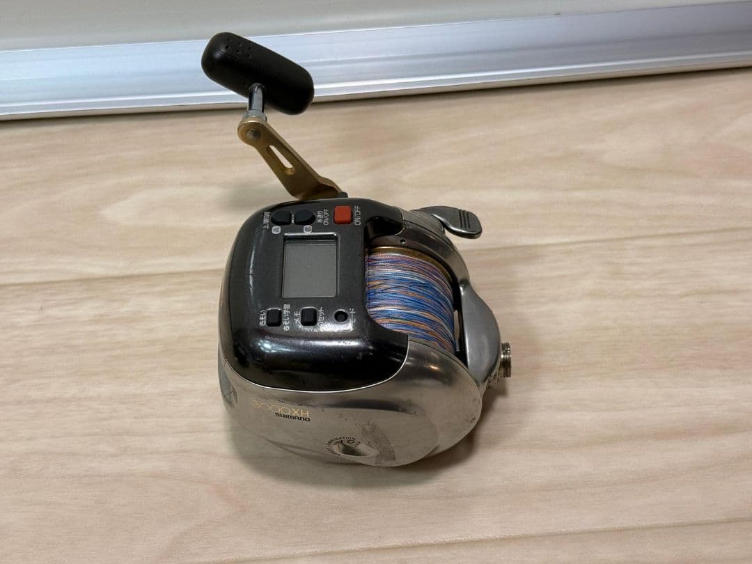 SHIMANO 3000XH 電動リール デジタル表示