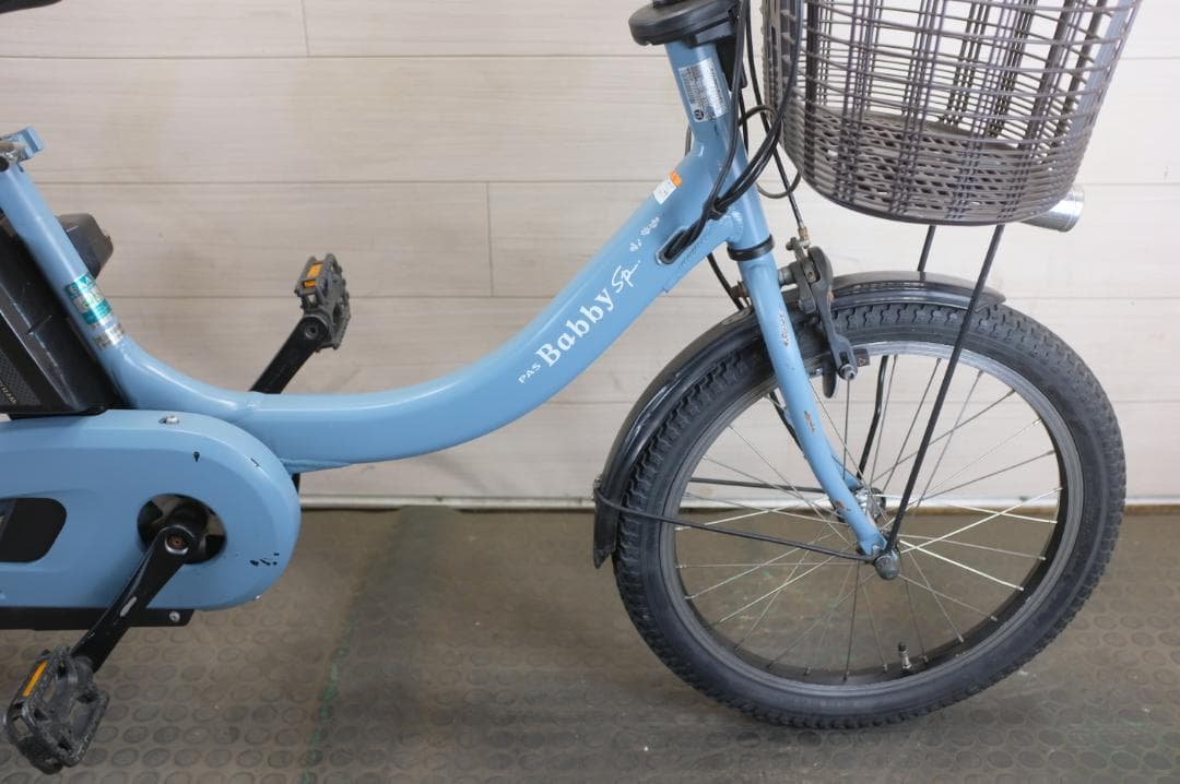 電動自転車ヤマハPAS　Babby20インチ3段12.8Ah（4点灯）充電器あり