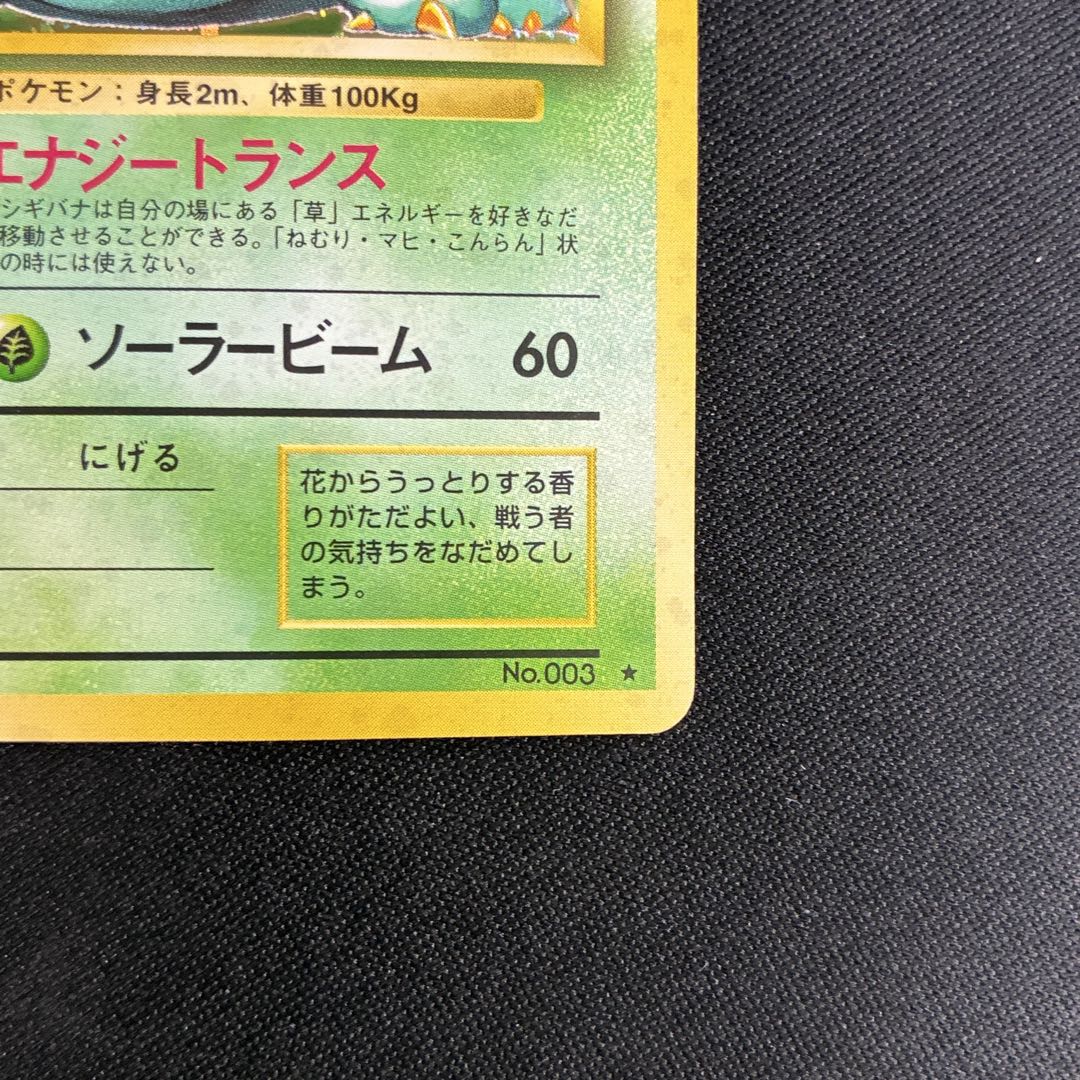 美品 フシギバナ 旧裏 渦巻きホロ