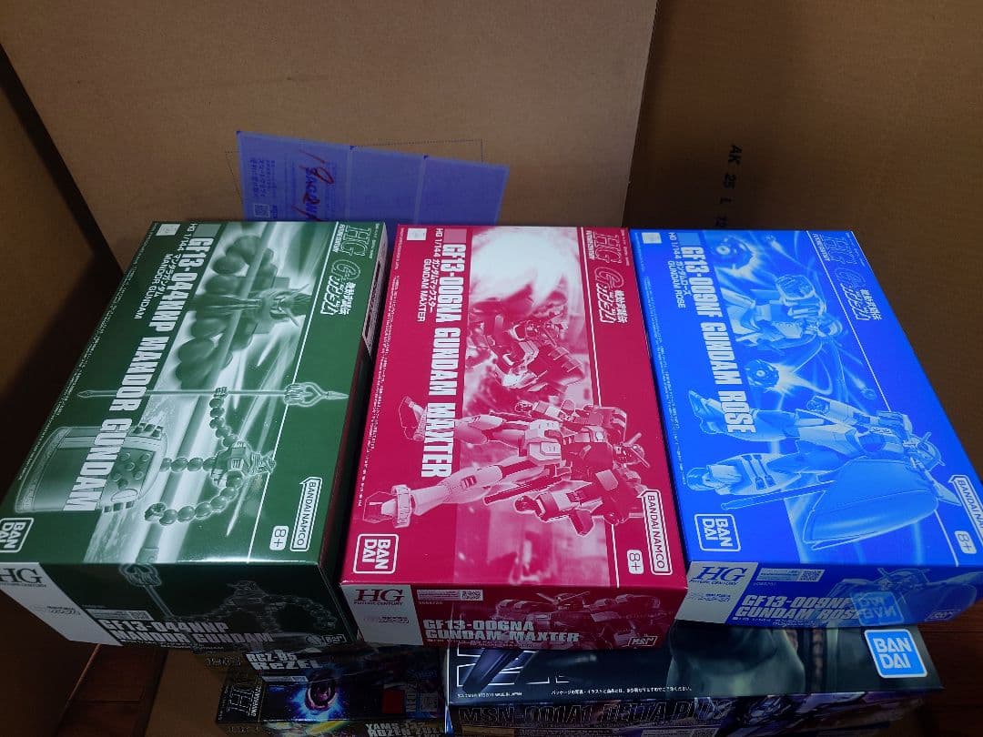 HG、MGガンプラ　未組立まとめ売り（21個）