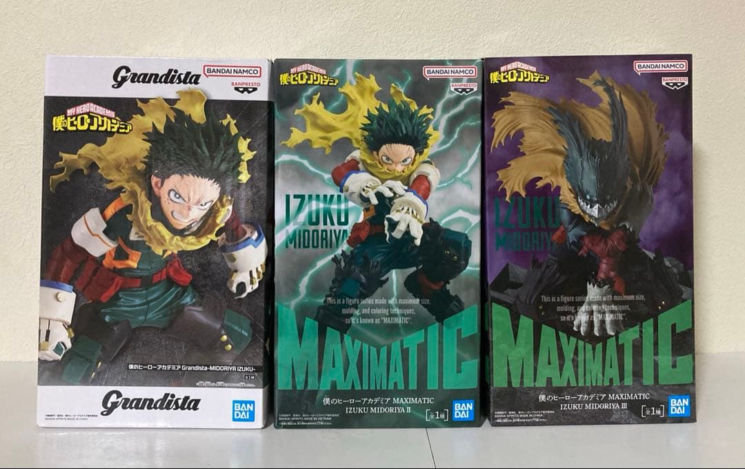 僕のヒーローアカデミア　フィギュア　緑谷出久