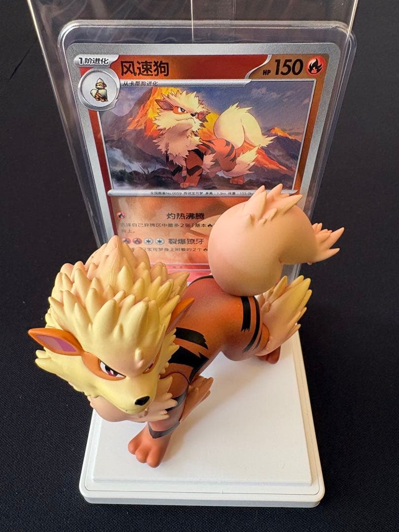 ポケモンカードゲーム フィギュアコレクション ウィンディ　中国語版